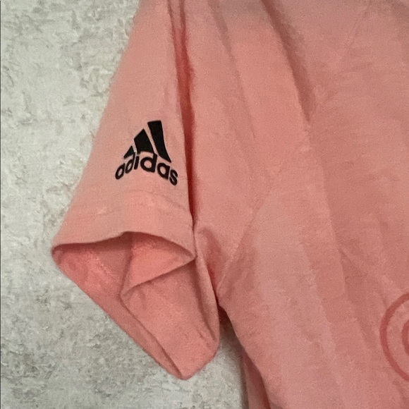 Adidas Women's Coral V-Neck Image Tee‎ size M - Picture 4 of 7